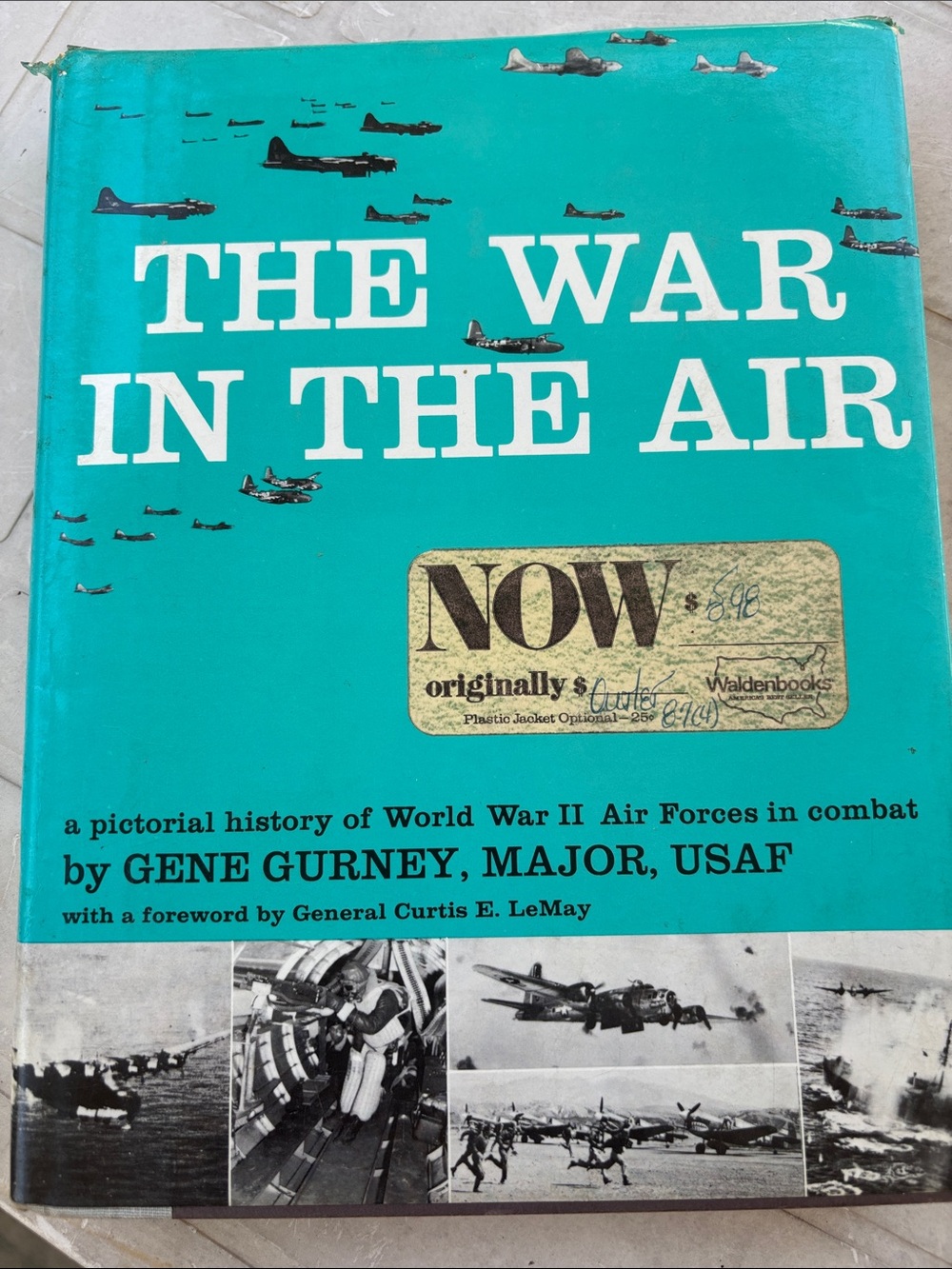 1962 Copy The War in the Air — Teal Hardcover Pictorial History
